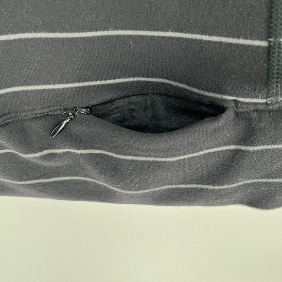 LULULEMON FULL TILT LONG SLEEVE TOP SLALOM STRIPE WOMENS Size 6 Y2K Inspired - Picture 8 of 15